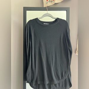 Black sweater with buttons